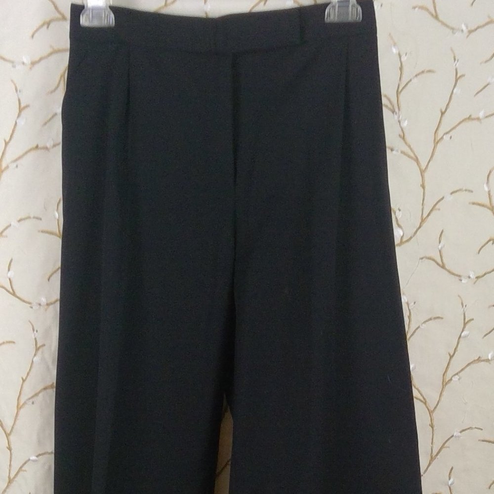 Salvatore Ferragamo Black Wool Pant Size 12